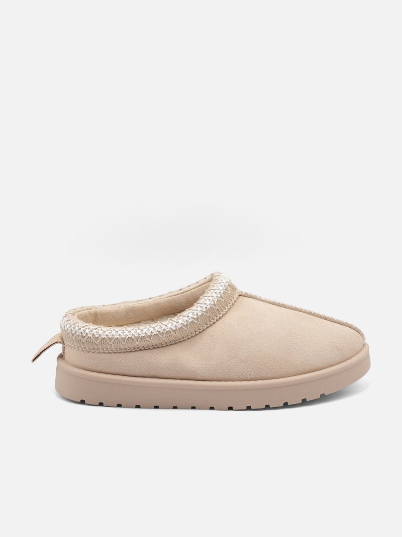 Mules om aan te trekken Beige - Kiabi
