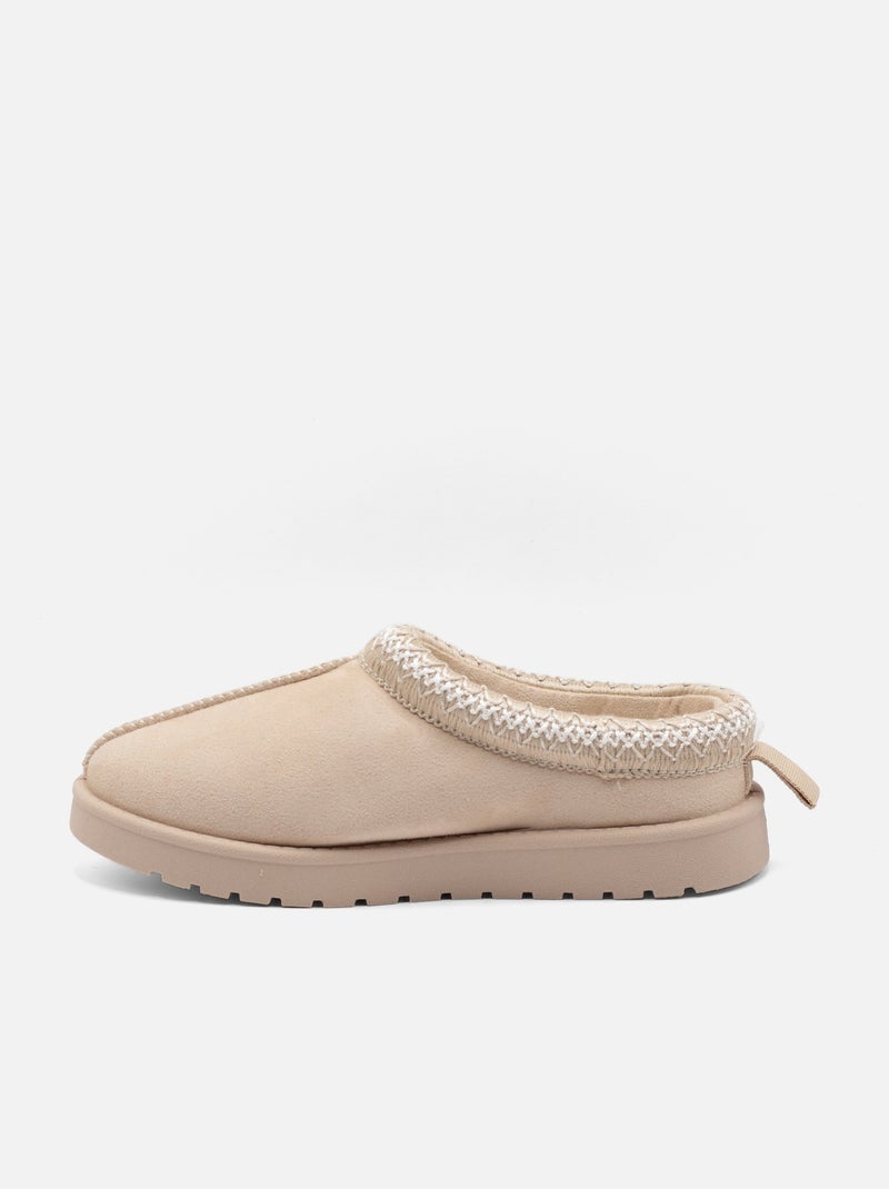 Mules om aan te trekken Beige - Kiabi