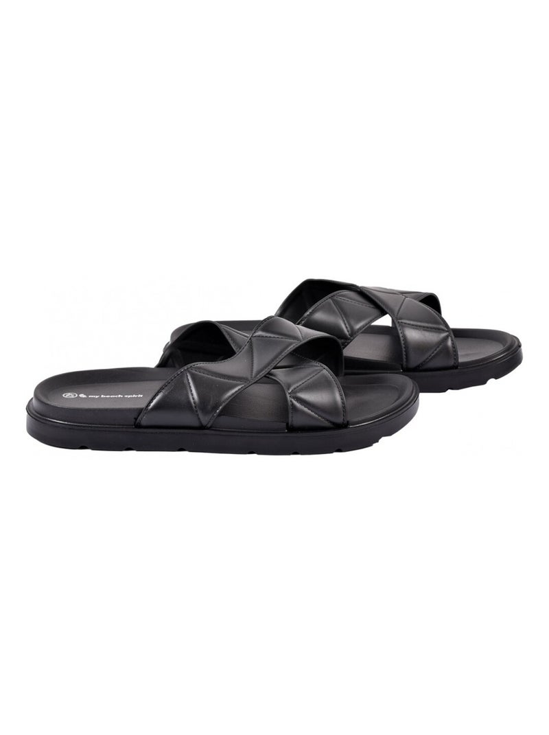Mules sandalen CROISEE Zwart - Kiabi