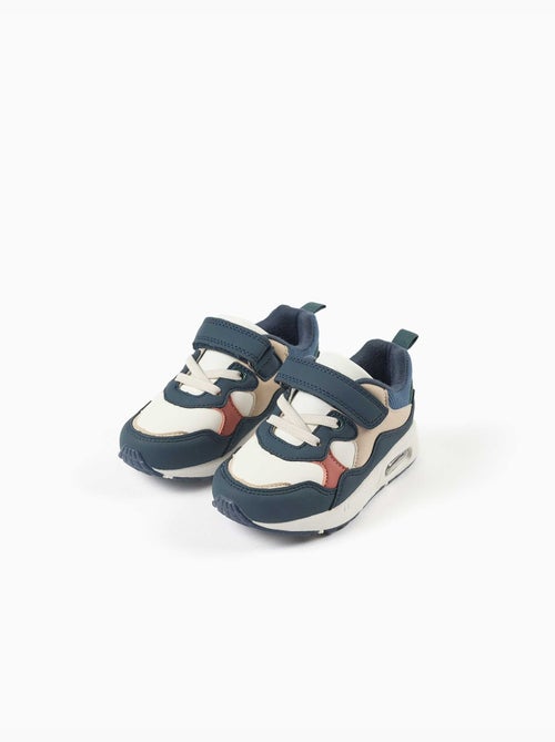 Multi-stoffen sneakers met antislipzool - Kiabi Multi-stoffen sneakers met antislipzool - Kiabi