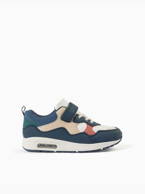 Multi-stoffen sneakers met antislipzool - Kiabi Multi-stoffen sneakers met antislipzool - Kiabi