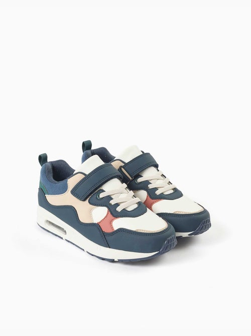 Multi-stoffen sneakers met antislipzool - Kiabi Multi-stoffen sneakers met antislipzool - Kiabi