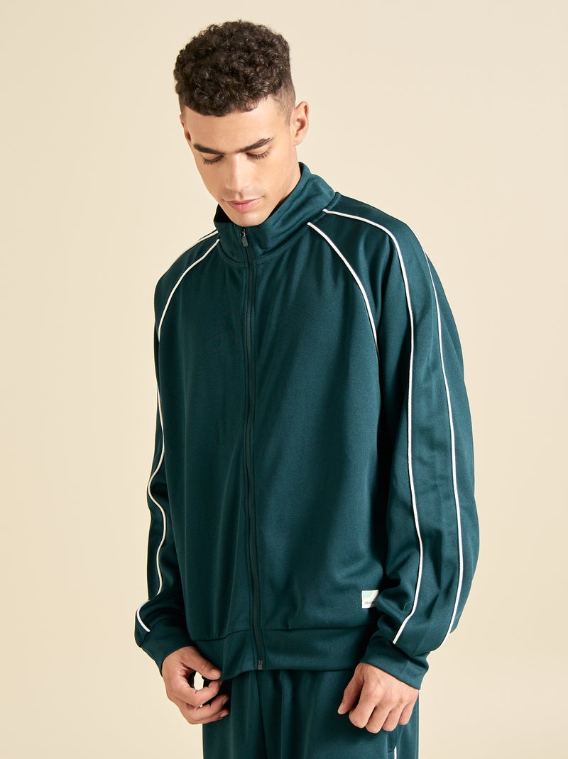 Multisportjas met rits - (ekstract) Groen - Kiabi