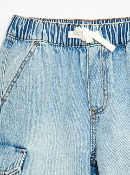 Multizakken jeansbermuda - Kiabi