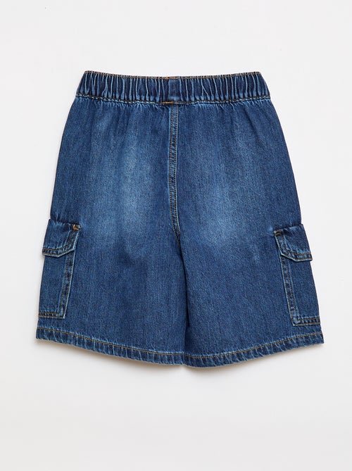 Multizakken jeansbermuda - Kiabi