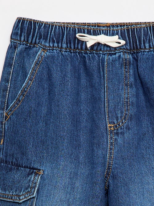 Multizakken jeansbermuda - Kiabi