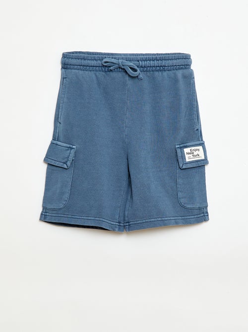 Multizakken short van joggingstof - Kiabi Multizakken short van joggingstof - Kiabi