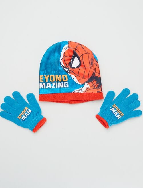 Muts + handschoenen - 'Spider-Man' - Kiabi