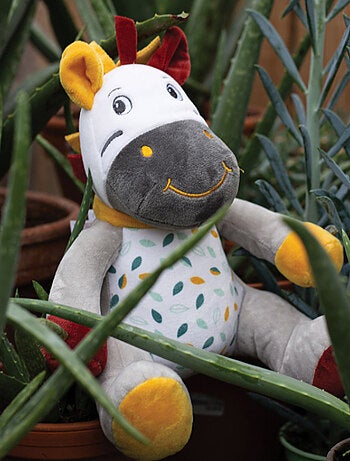 Muzikale zebraknuffel