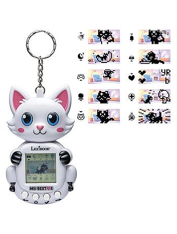My best-e® 2 cats console met lcd-scherm en sleutelhangerbevestiging