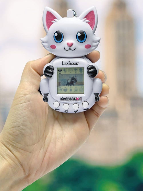 My best-e® 2 cats console met lcd-scherm en sleutelhangerbevestiging - Kiabi My best-e® 2 cats console met lcd-scherm en sleutelhangerbevestiging - Kiabi