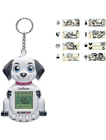 My best-e® puppy console met lcd-scherm en sleutelhangerbevestiging