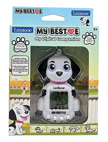 My best-e® puppy console met lcd-scherm en sleutelhangerbevestiging