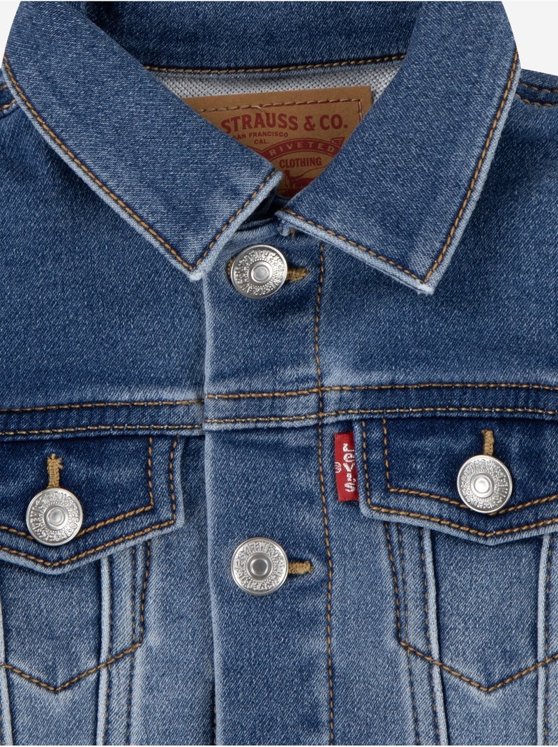 My first trucker-jasje - Levi's Kids Denimblauw - Kiabi