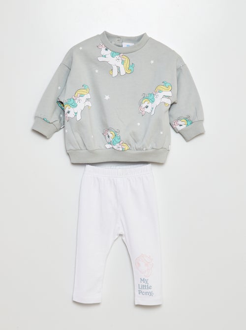 'My Little Poney'-setje - Sweater + legging - Kiabi