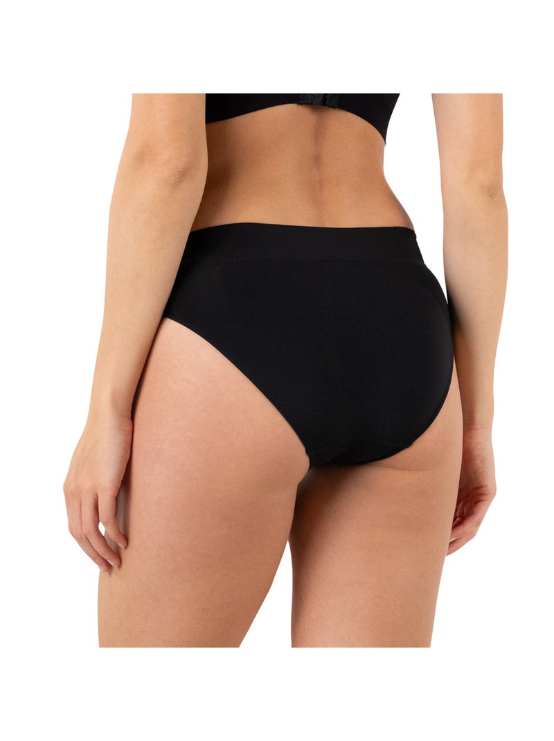 Naadloos slipje dames my skin athena Zwart - Kiabi