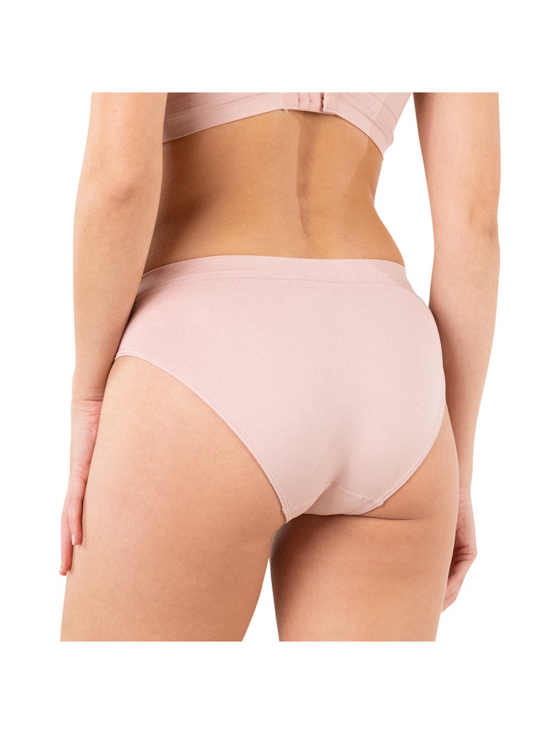 Naadloos slipje dames pure micro athena Roze - Kiabi