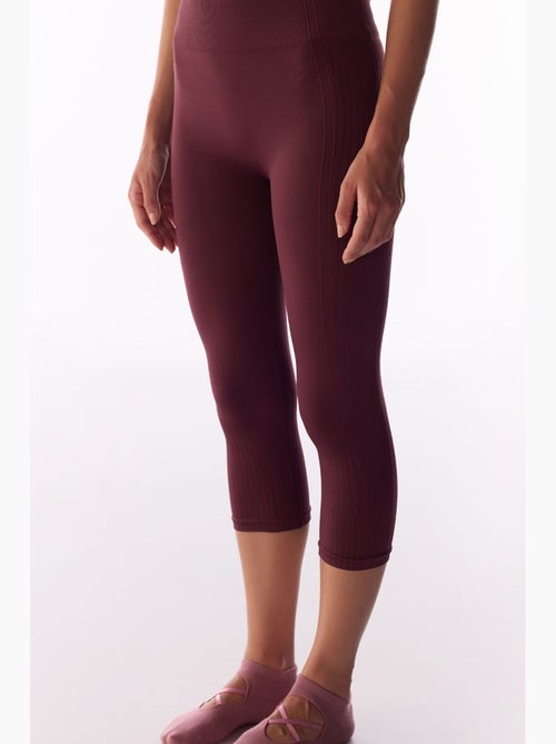 Naadloze capri legging penti - Kiabi