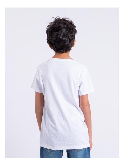 NABARZU-J T-shirt met korte mouwen en ronde hals van puur katoen - Kiabi NABARZU-J T-shirt met korte mouwen en ronde hals van puur katoen - Kiabi