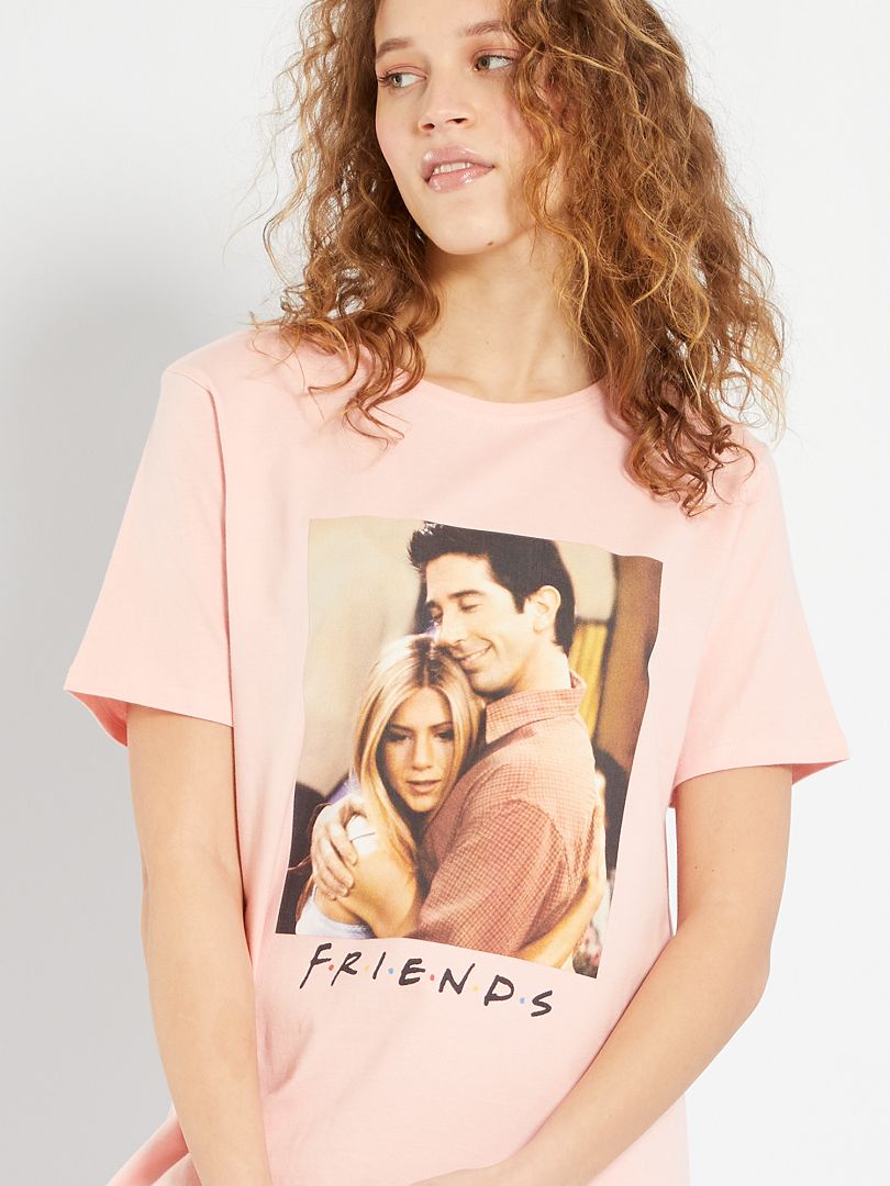 Nachthemd 'Friends' roze - Kiabi