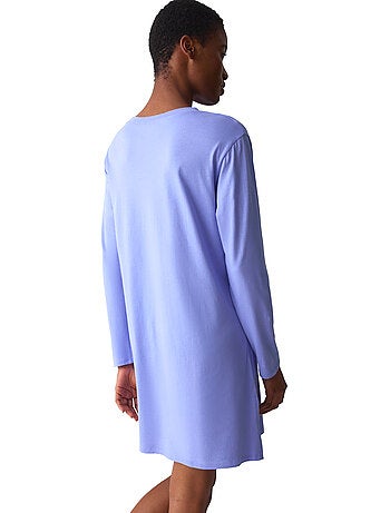 Nachthemd met lange mouwen minimalistic