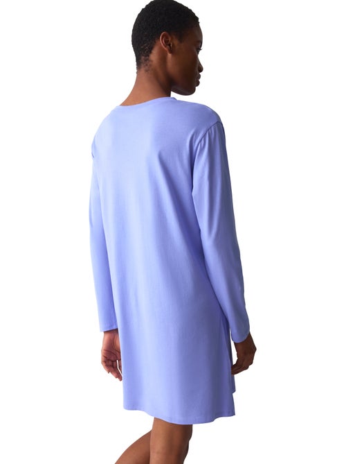 Nachthemd met lange mouwen minimalistic - Kiabi