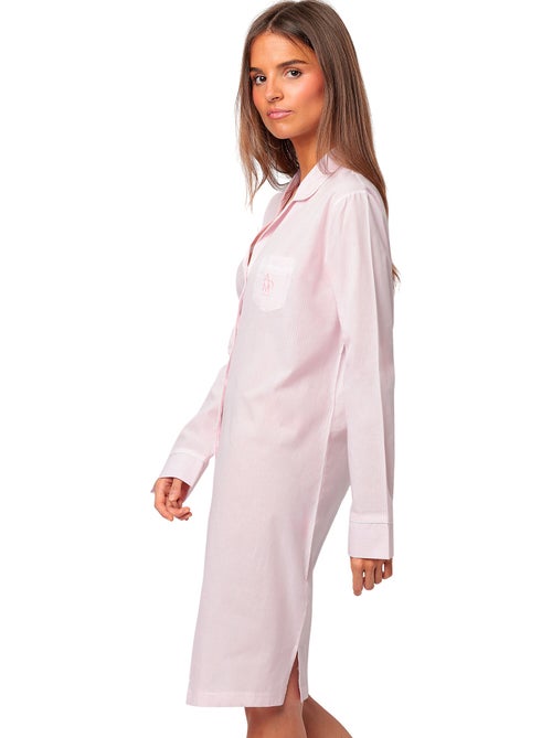 Nachthemd met lange mouwen stripes home - Kiabi Nachthemd met lange mouwen stripes home - Kiabi