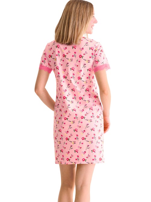 Nachthemd met slipe mouwen bloomy - Kiabi Nachthemd met slipe mouwen bloomy - Kiabi