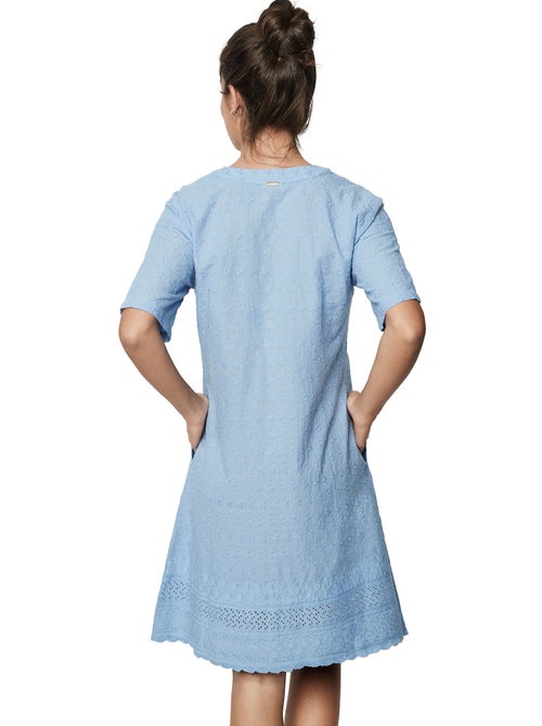 Nachthemd met slipe mouwen homewear p102 - Kiabi Nachthemd met slipe mouwen homewear p102 - Kiabi