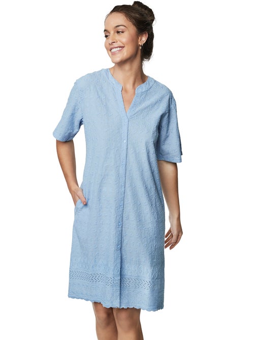 Nachthemd met slipe mouwen homewear p102 - Kiabi Nachthemd met slipe mouwen homewear p102 - Kiabi