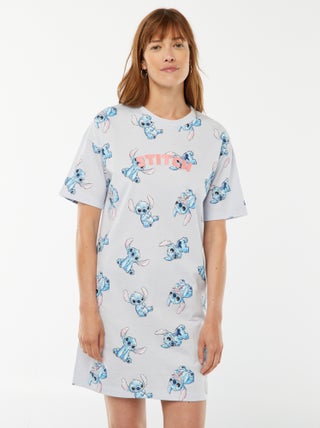 Nachthemd met Stitch-print