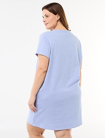 Nachthemd van jersey