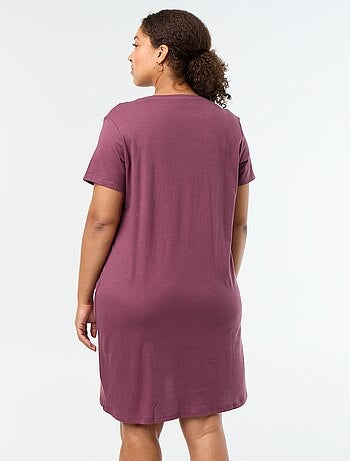 Nachthemd van jersey