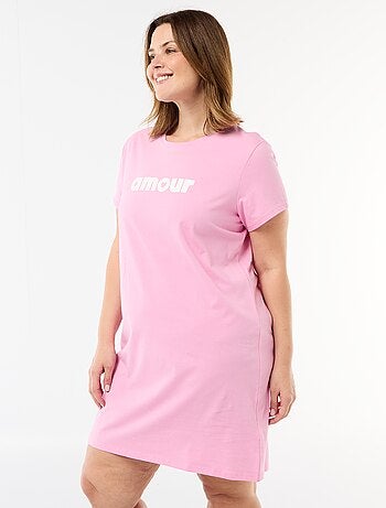 Nachthemd van jersey