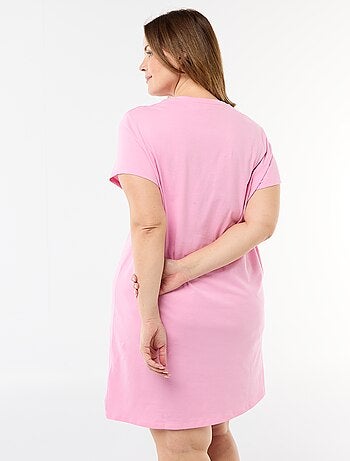 Nachthemd van jersey