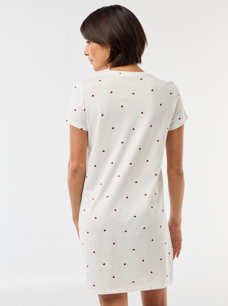 Nachthemd Wit - Kiabi