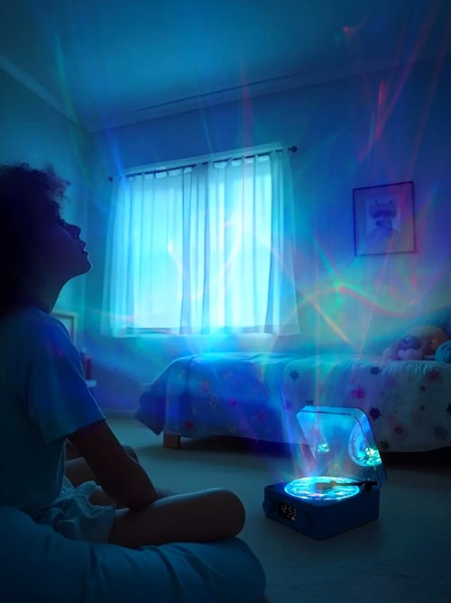 Nachtlampje sensorische platenspeler magic wave - Kiabi Nachtlampje sensorische platenspeler magic wave - Kiabi