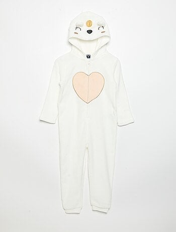 Fleece nachtpyjama