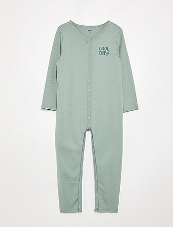 Nachtpyjama met drukknoopsluiting - gemakkelijk aan te trekken collectie
