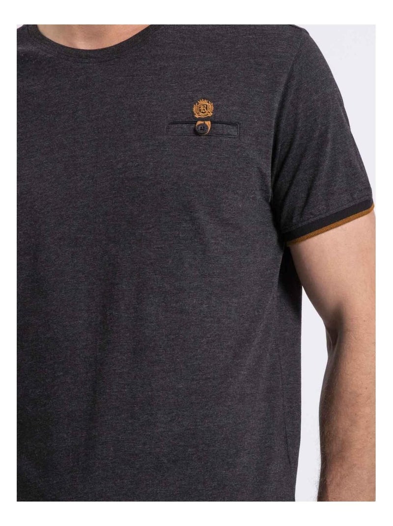 Nakotoc t-shirt met ronde hals Grijs - Kiabi