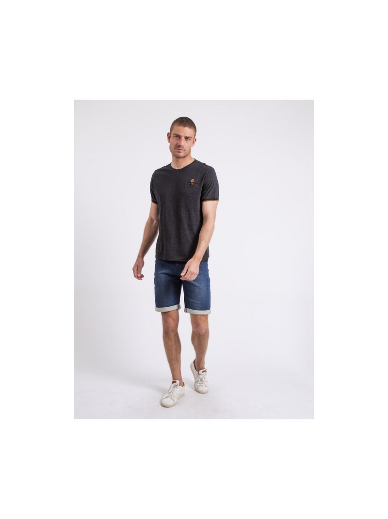 Nakotoc t-shirt met ronde hals Grijs - Kiabi