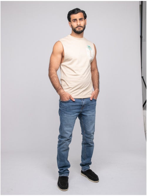 Nalpate mouwloos t-shirt - Kiabi
