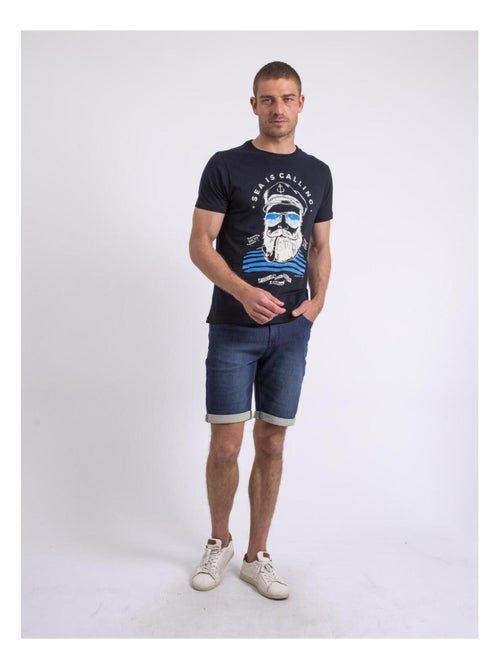 Nalupiri t-shirt met ronde hals - Kiabi