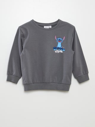 Name it - Sweater met Stitch-print