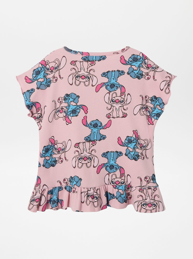 'Name it' - T-shirt met 'Stitch'-print ROSE - Kiabi