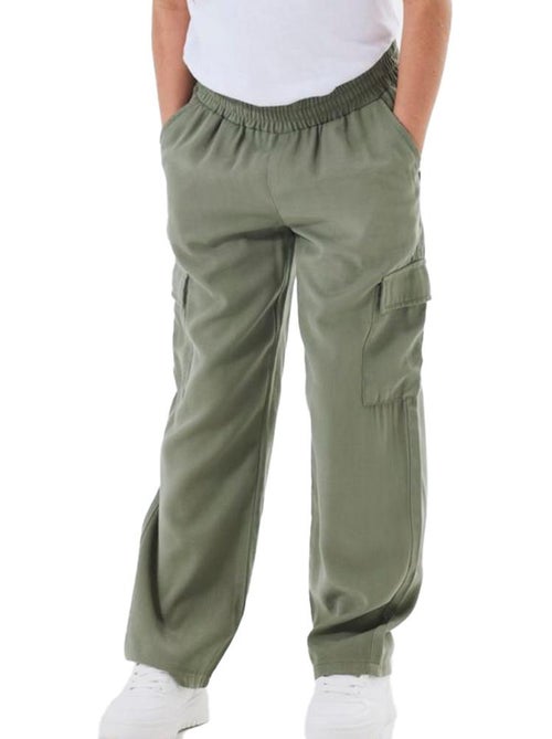 Name It Bella kaki soepele broek voor meisjes - Kiabi