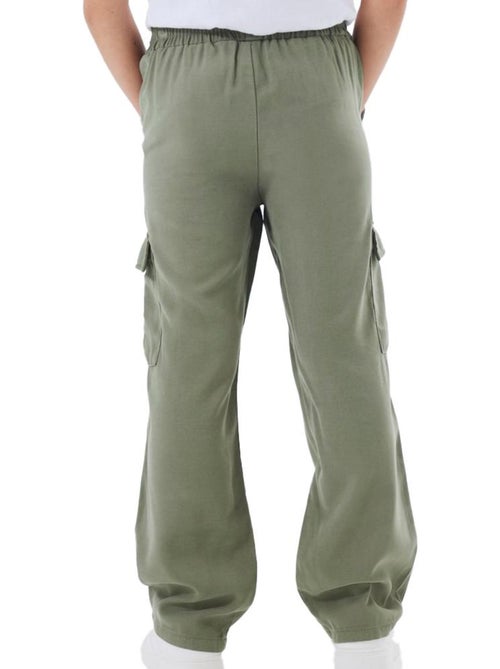 Name It Bella kaki soepele broek voor meisjes - Kiabi