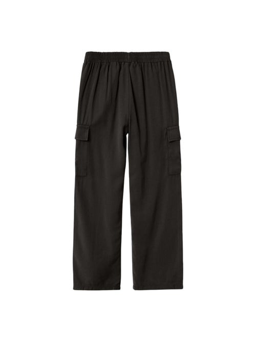 Name It Bella Zwarte Flared Broek voor Meisjes - Kiabi