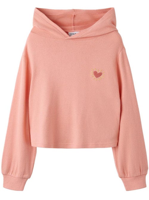 Name It Billie Roze Hoodie voor Meisjes - Kiabi Name It Billie Roze Hoodie voor Meisjes - Kiabi