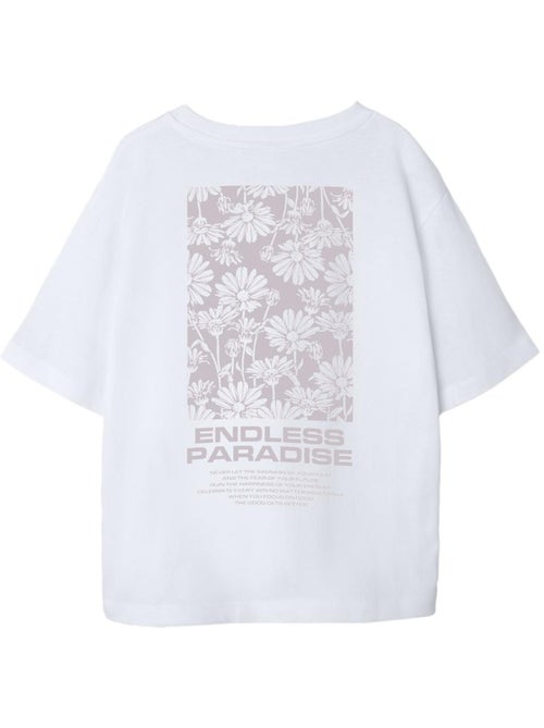 Name It Dagmar Wit T-shirt voor Meisjes - Kiabi Name It Dagmar Wit T-shirt voor Meisjes - Kiabi